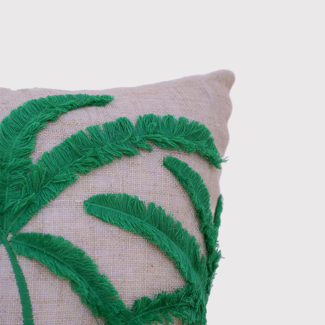Frondis Green Cushion