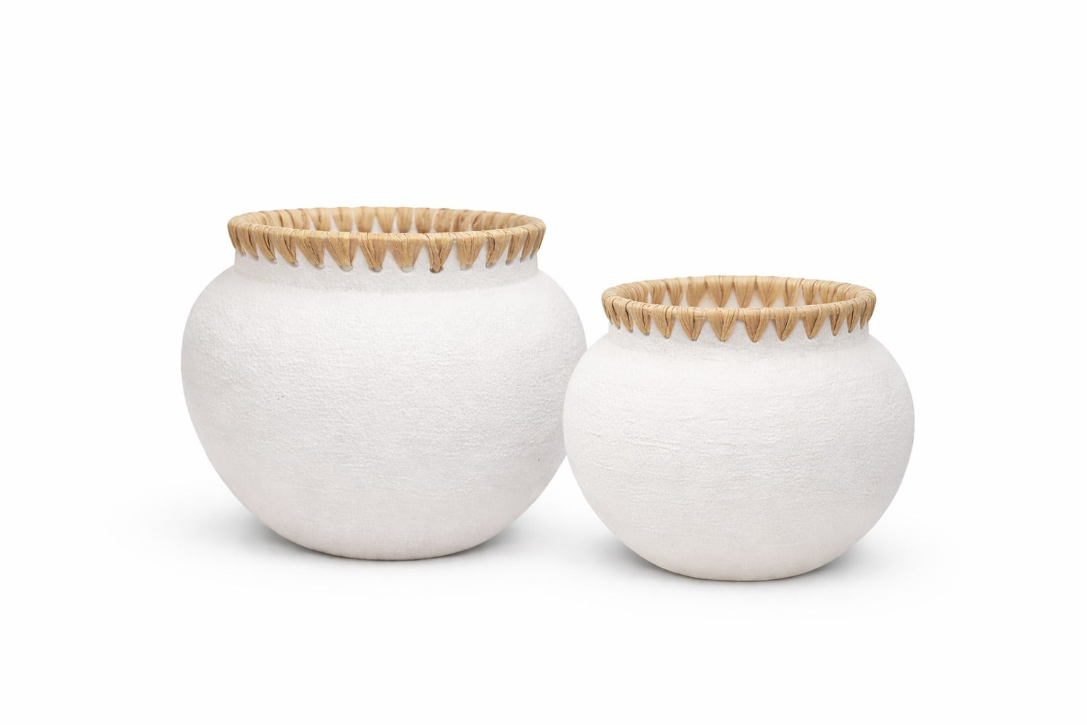 Sanzilina Vase White Set