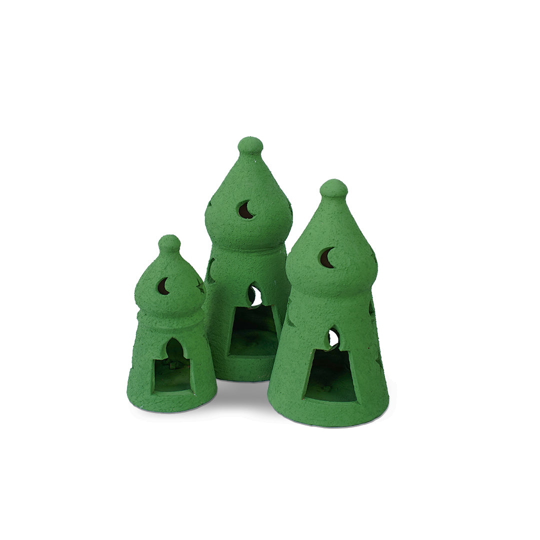 مجموعة فوانيس رمضان الخضراء